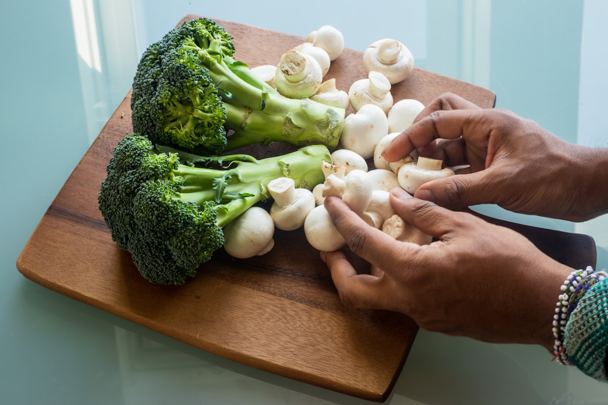 Verduras de hoja verde